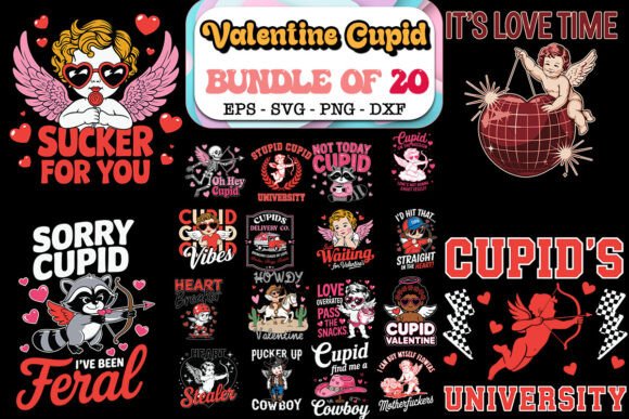 Cupid Valentine SVG Bundle Review for Real Embroidery Projects
