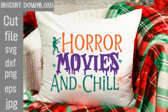 Horror Movies and Chill SVG Cut File Review for Real Projects