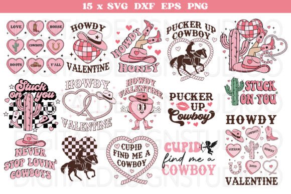 Retro Western Valentine Sublimation Png Review