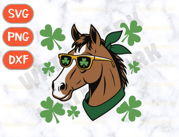 St Patrick’s Day Horse SVG: A Designer’s Take
