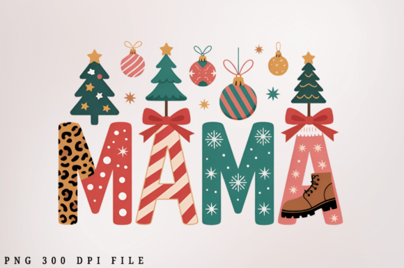 Western Christmas Mama Sublimation Design Review
