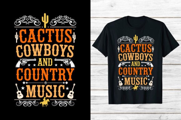 Western Cowboy Country Music Shirt Retro Design Review