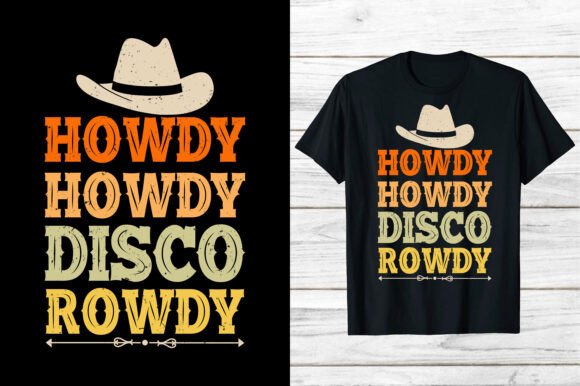 Western Cowboy Howdy Disco Rowdy Eps Png Review