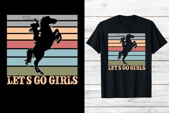 Western Cowboy Lest Go Girls Shirt Eps Review