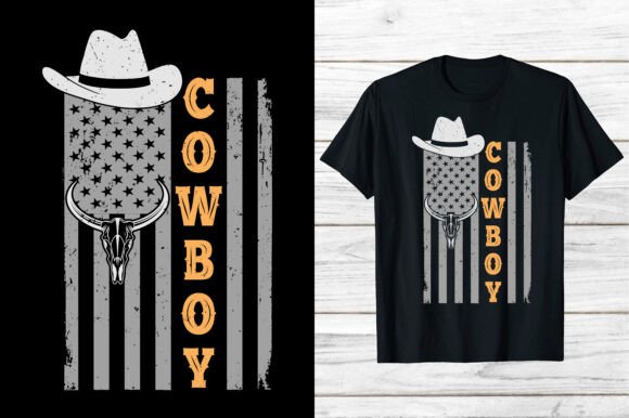 Western Cowboy Us Flag Vintage Shirt Eps Review