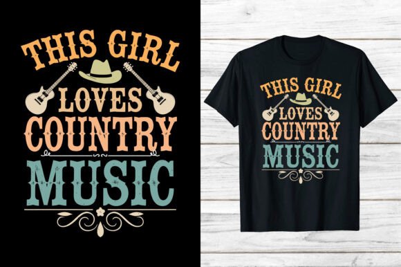 Western Cowgirl Loves Country Music Png Review for Embroidery Projects